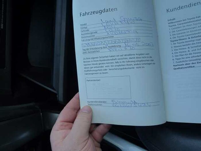 Toyota Land Cruiser Diesel 5-Türer D-4D Automatik Sol